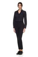   080613-39-NERO-Camicia Donna Nera No Stiro