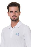    K256-Polo uomo manica lunga bianco