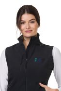   K404-Gilet donna Softshell nero