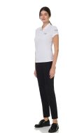    K255-BIANCO-Polo Donna Bianca